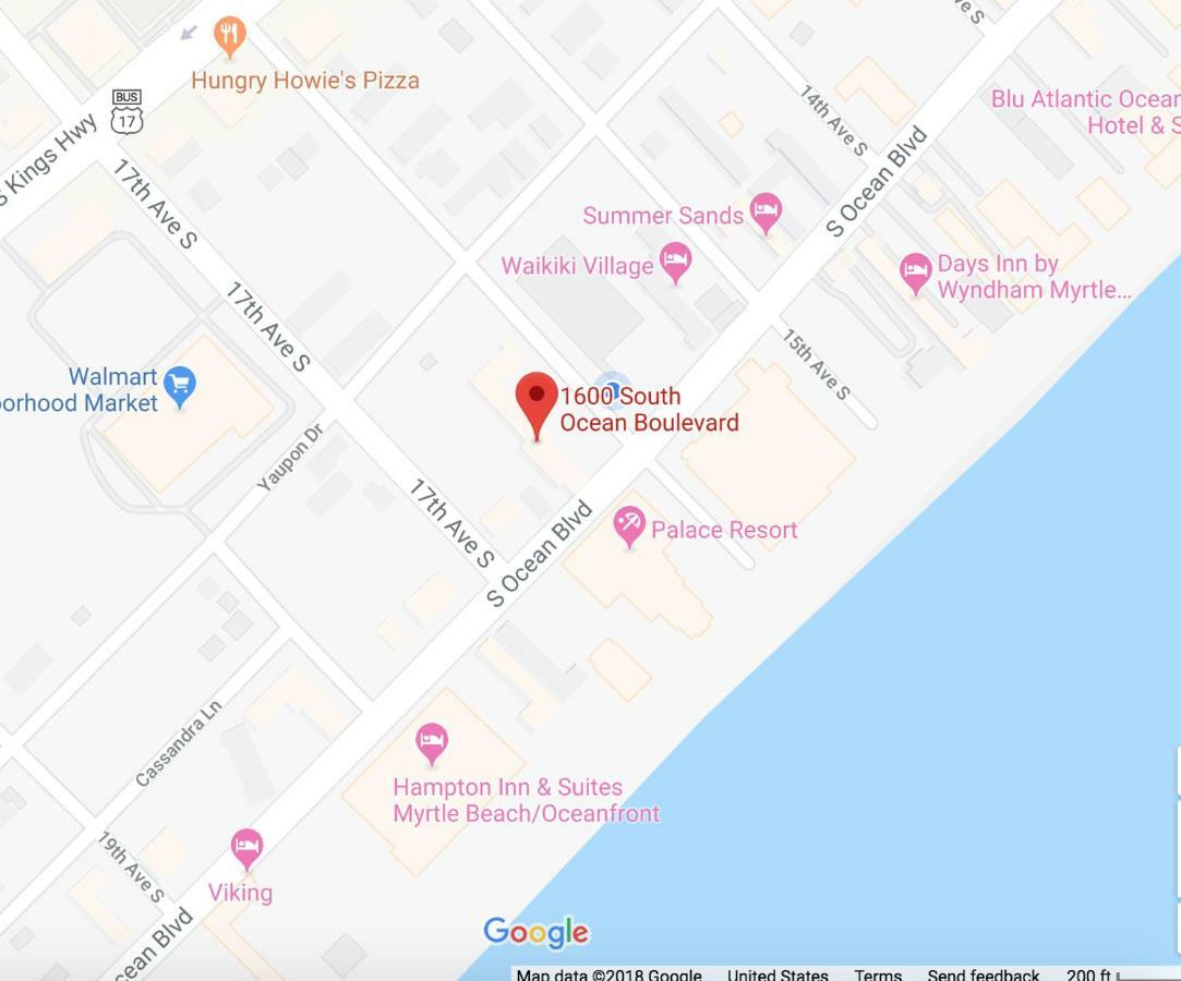 1600 South Ocean Boulevard Myrtle Beach Eksteriør bilde